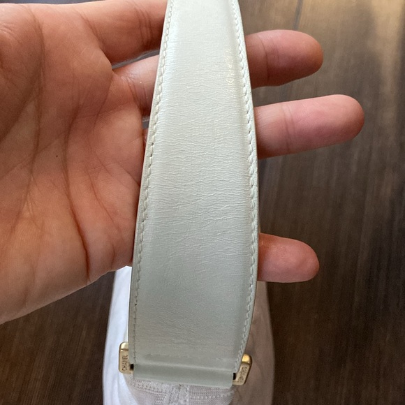 Pink Champagne Genuine Chanel Travel Ligne handbag - Picture 9 of 11